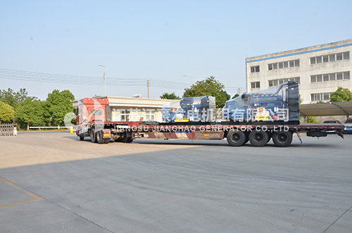 一臺550KW、一臺880KW玉柴配上海斯坦福自啟動發(fā)電機發(fā)上海